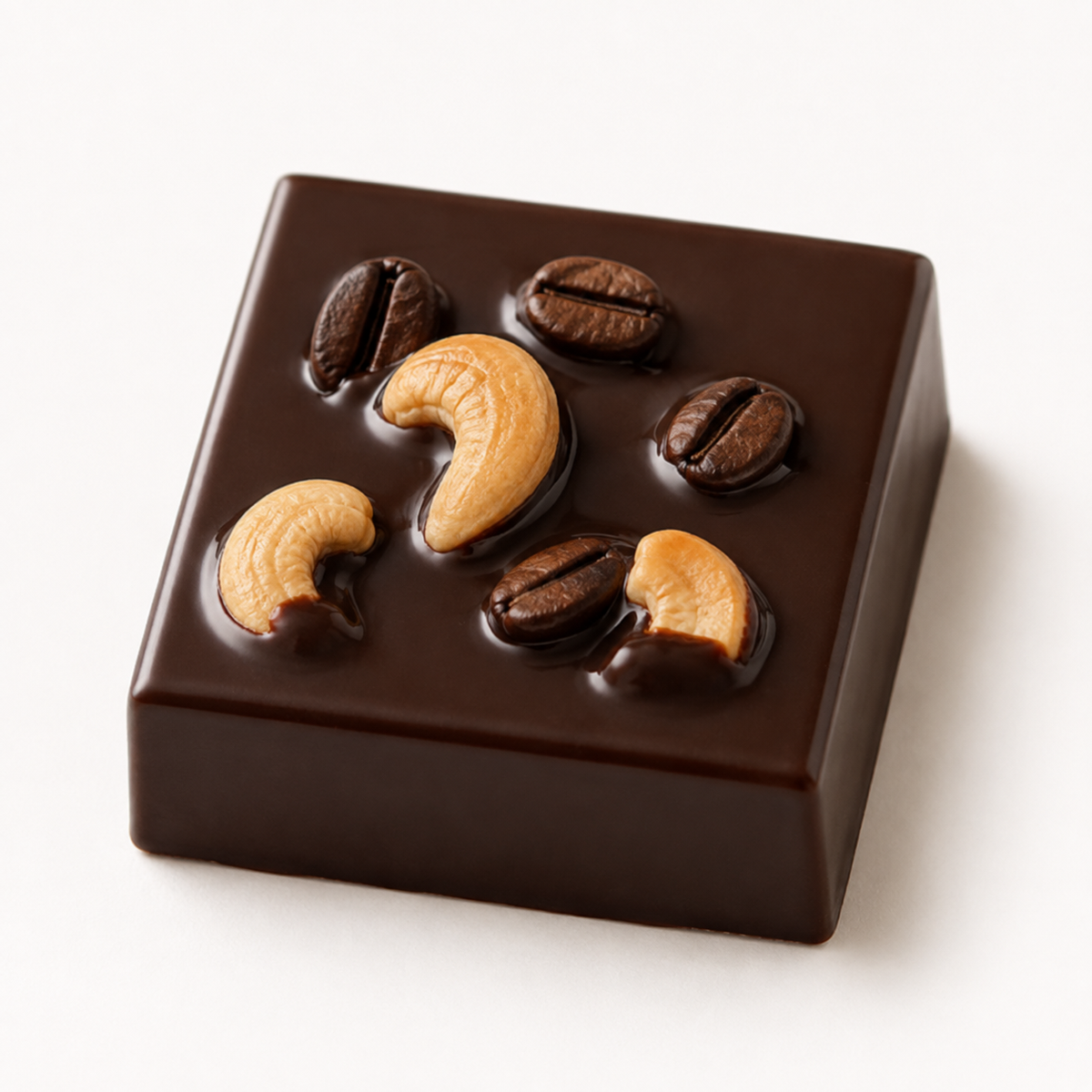 Coffee & Cashew Dark Chocolate