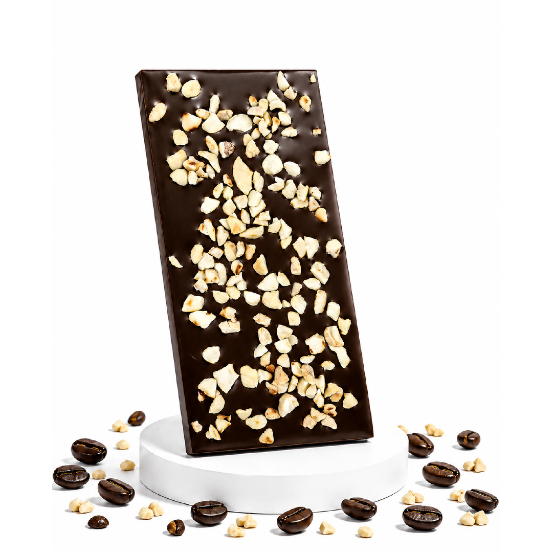 Coffee & Cashew Dark Chocolate